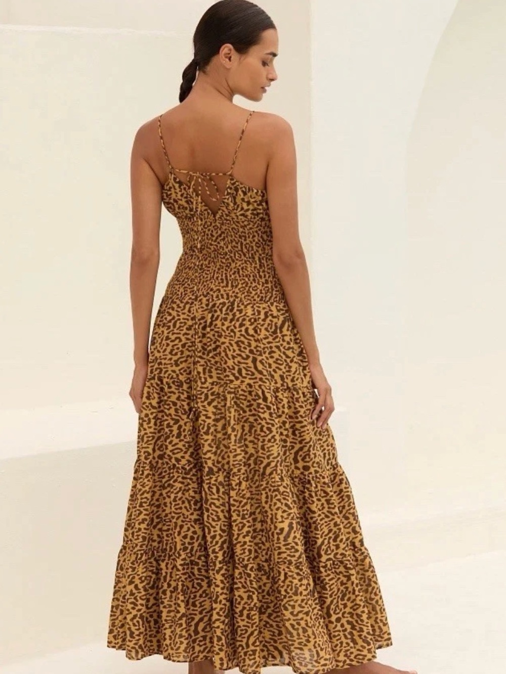 NWT Anthropologie The Josephine Smocked Drop-Waist Dress Size XSP, XL NEW - Picture 2 of 10